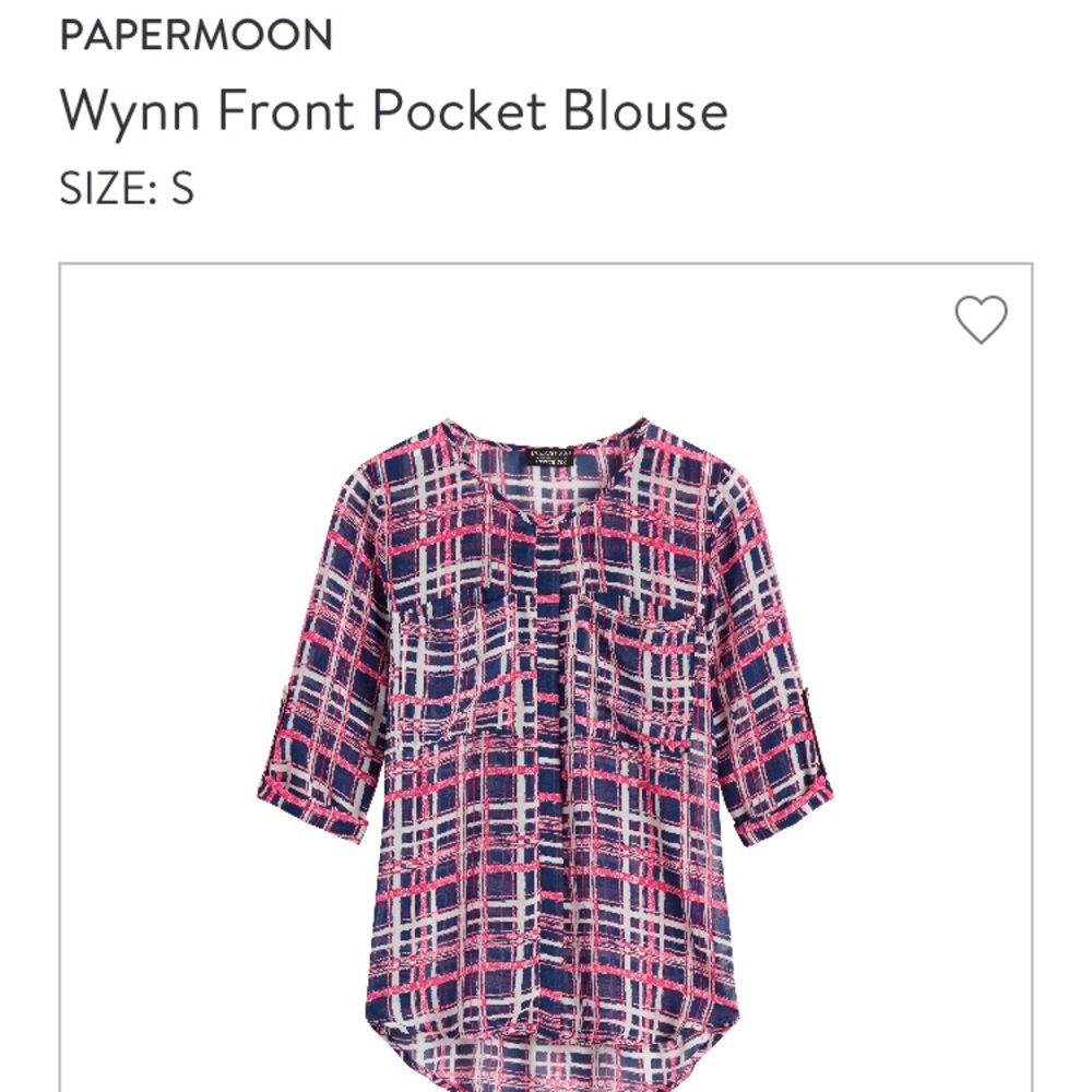 Papermoon blouse